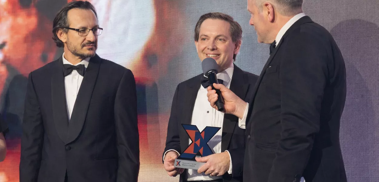 Ivan Siqueira, presidente da Pilgrim’s Europe, recebe premiação em Londres