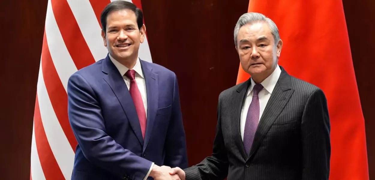 Marco Rubio e Wang Yi se encontram em Munique