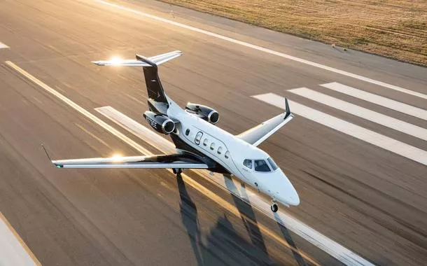 Embraer Phenom 300 mantém liderança global entre jatos leves pelo 14º ano
