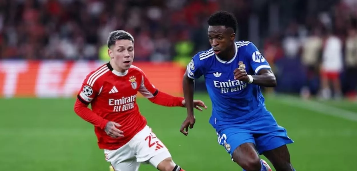 Gianluca Prestianni e Vinicius Junior