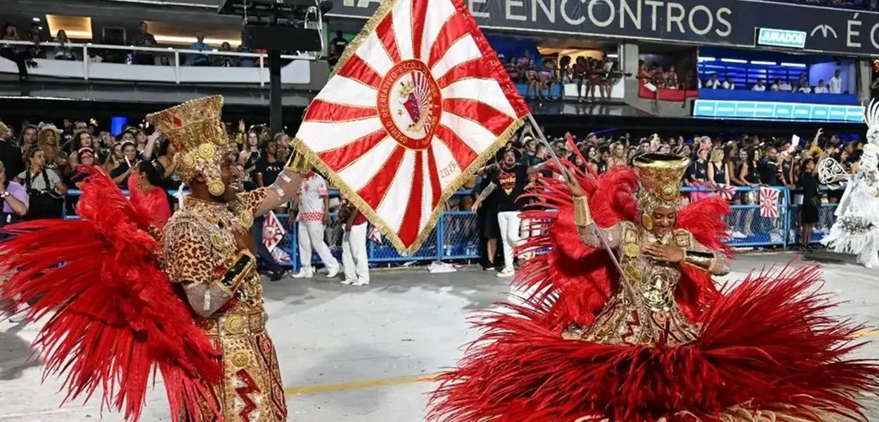 União de Maricá em desfile