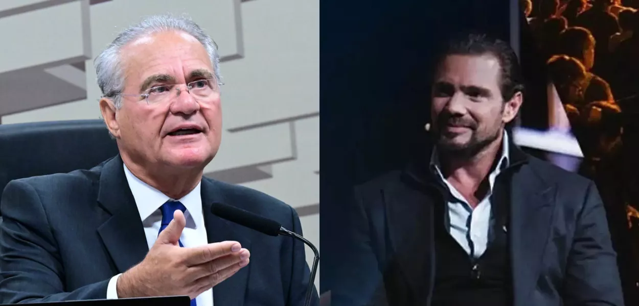 Renan Calheiros e Daniel Vorcaro