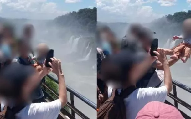 Registro feito na Garganta do Diabo viraliza nas redes sociais e reacende debate sobre segurança em pontos turísticos de risco