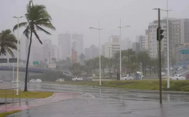 Tempo fechado na Bahia