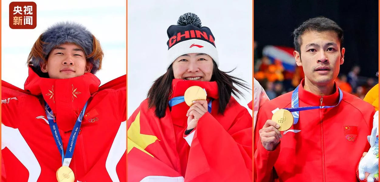 China conquista três medalhas de ouro nos Jogos Olímpicos de Inverno em menos de 30 horas
