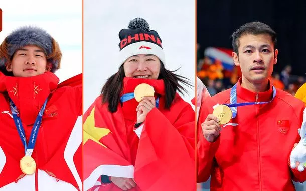 China conquista três medalhas de ouro nos Jogos Olímpicos de Inverno em menos de 30 horas