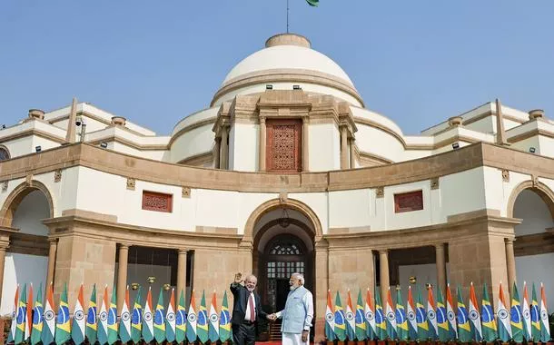 Lula e Narendra Modi