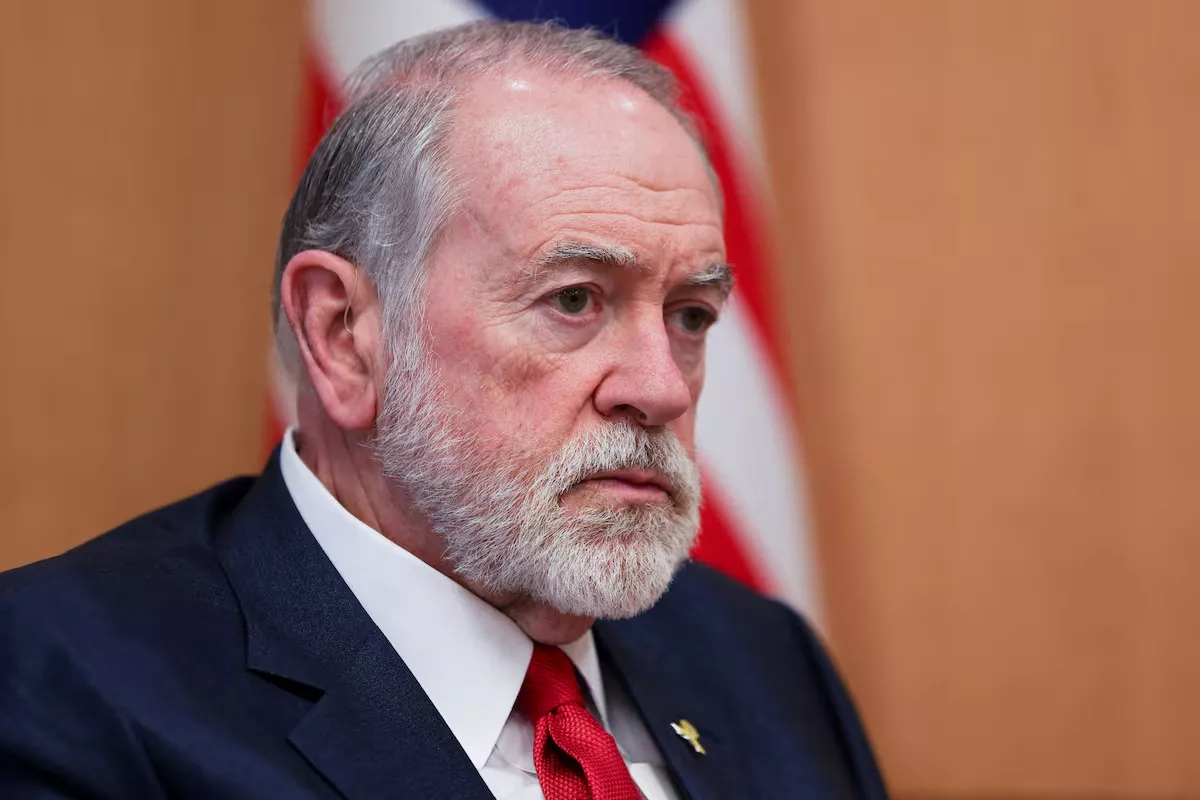 O embaixador dos Estados Unidos em Israel, Mike Huckabee