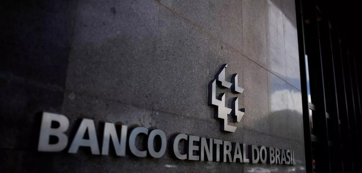 Logo do Banco Central na sede da instituição em Brasília