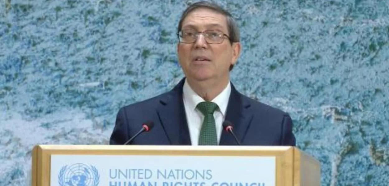 Bruno Rodríguez discursa no Conselho de Direitos Humanos da ONU 