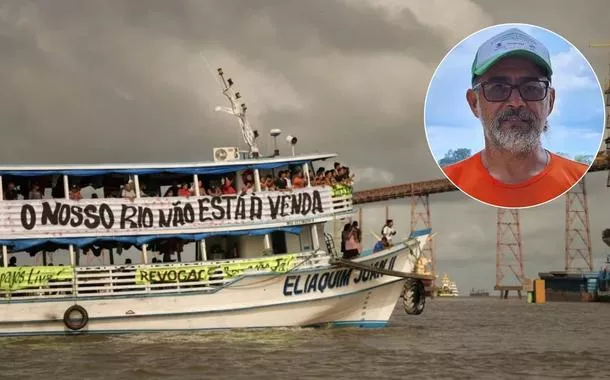 “Querem explorar o rio sem considerar quem depende dele”, denuncia ativista sobre concessão de hidrovias no Tapajós