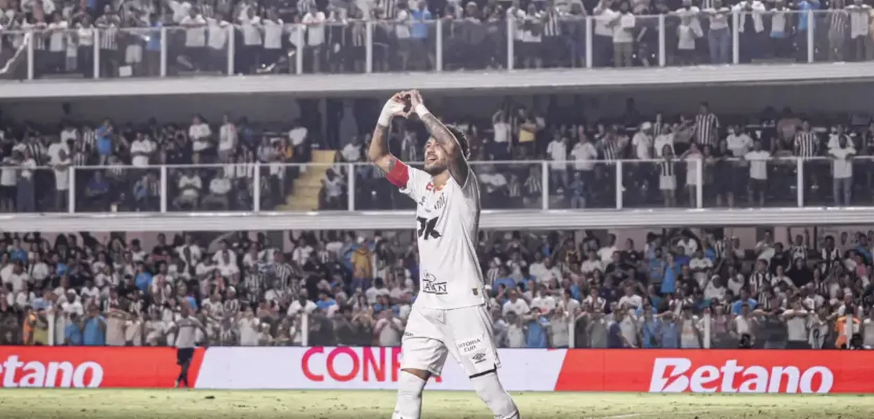 Neymar na Vila Belmiro