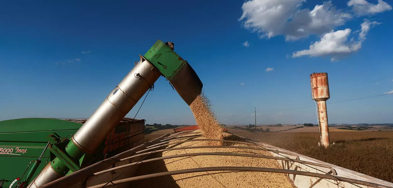 Carregamento de soja