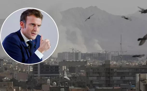 Macron apoia EUA e Israel após agressão ao Irã