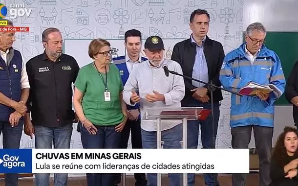 “Ninguém ficará com o prejuízo nas costas”, diz Lula ao anunciar as ações de reconstrução e apoio às vítimas das chuvas em Minas