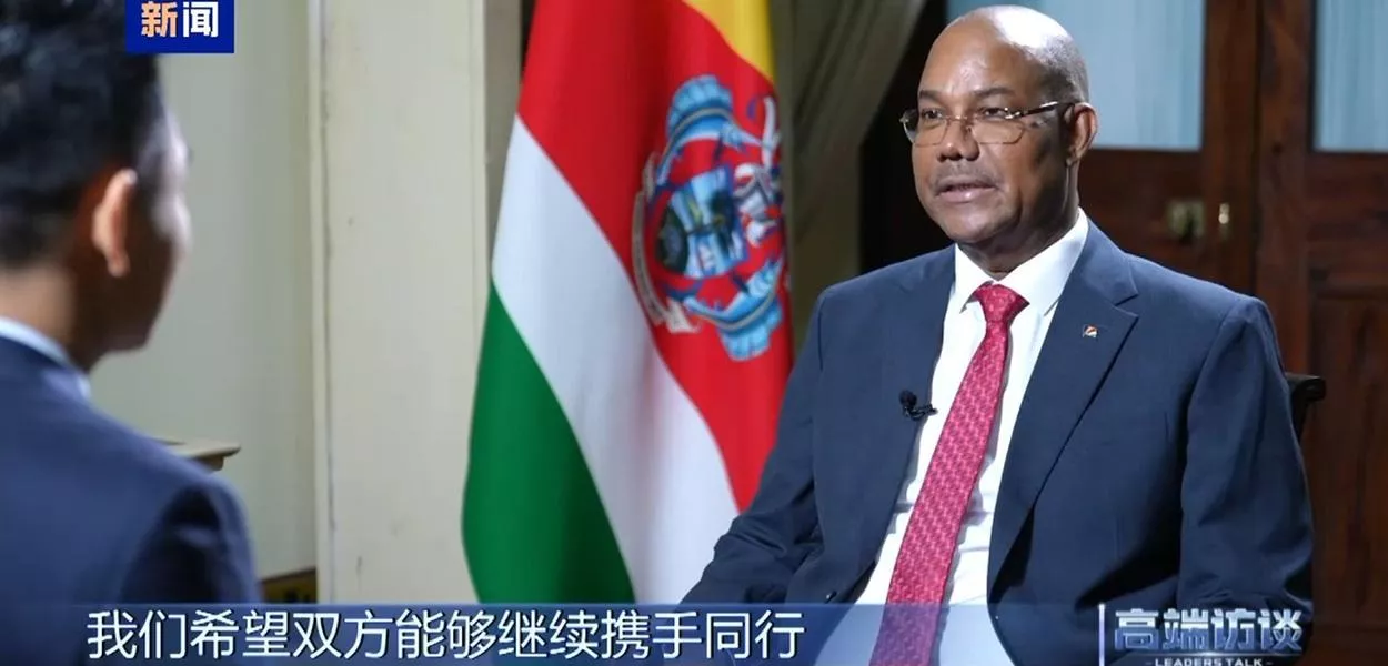 Presidente seichelense concede entrevista exclusiva ao CMG