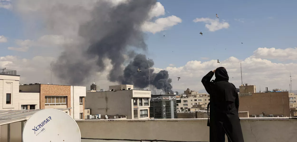 Teerã sob ataque sionista