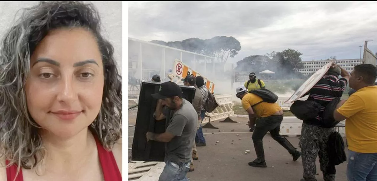 Michely Paiva Alves e os atos golpistas