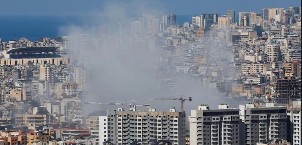 Israel ataca região sul de Beirute 