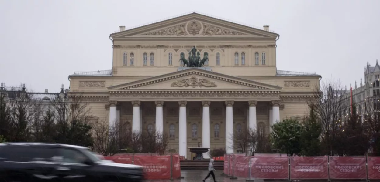 Teatro Bolshoi, em Moscou, Rússia