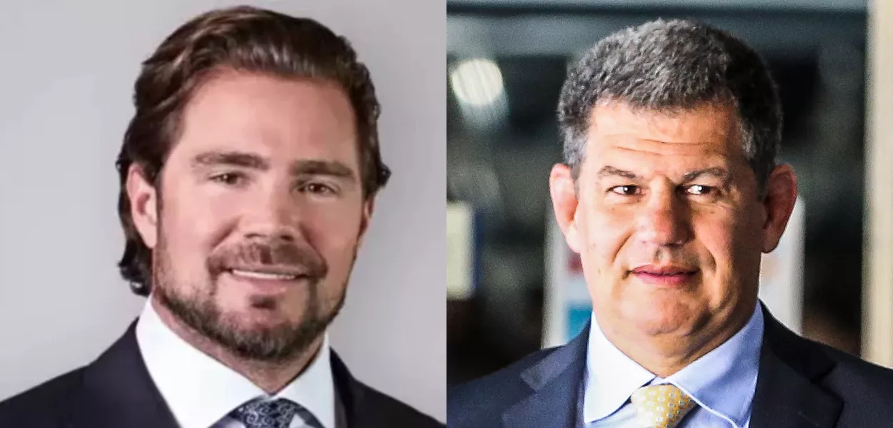 Daniel Vorcaro e Gustavo Bebianno