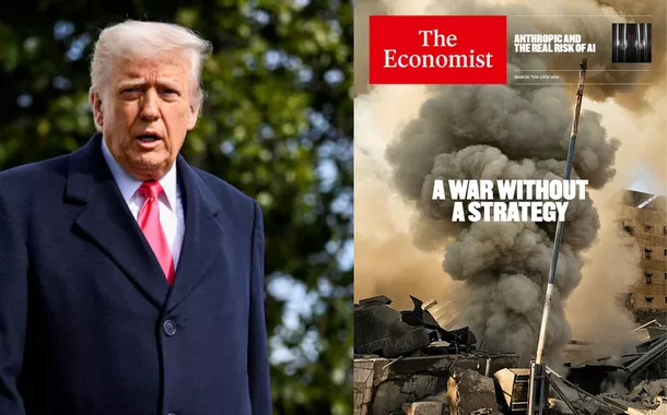 The Economist critica guerra 'sem sentido' de Trump no Irã