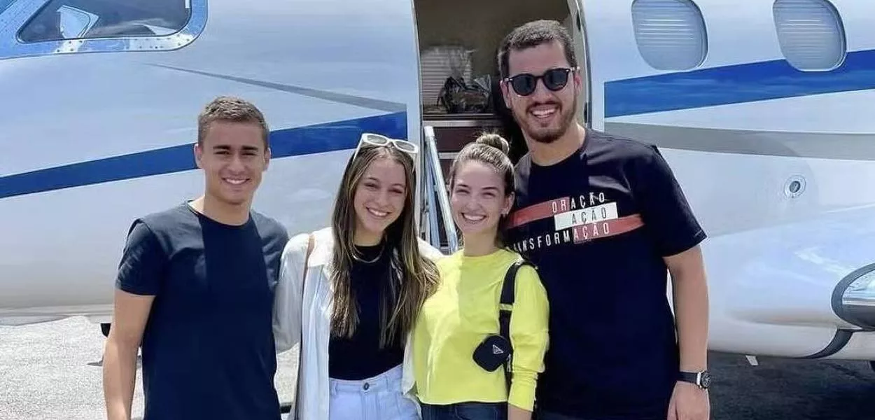 Jato de Vorcaro foi usado por Nikolas para se encontrar com Bolsonaro na campanha de 2022