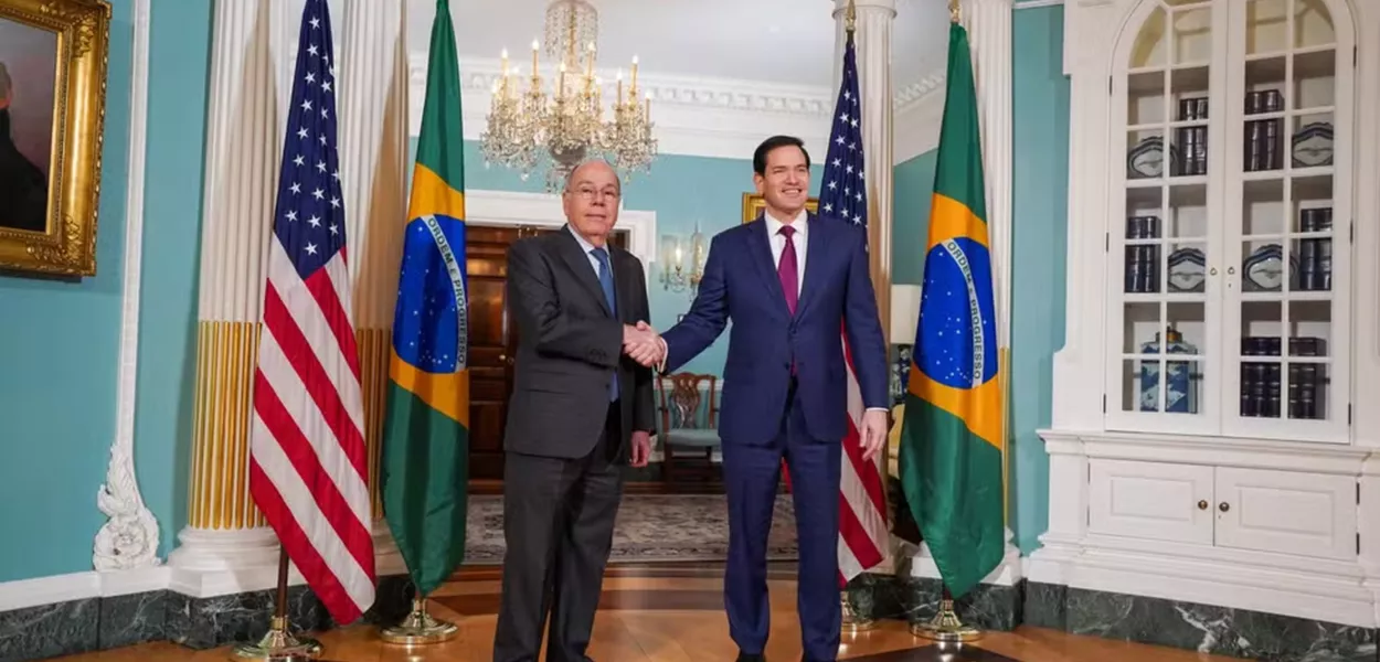 Mauro Vieira e Marco Rubio