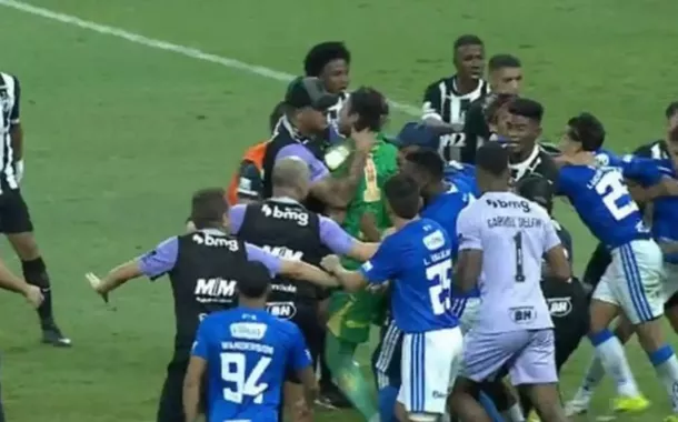 Polícia Civil investiga briga generalizada em clássico entre Cruzeiro e Atlético-MG no Mineirão