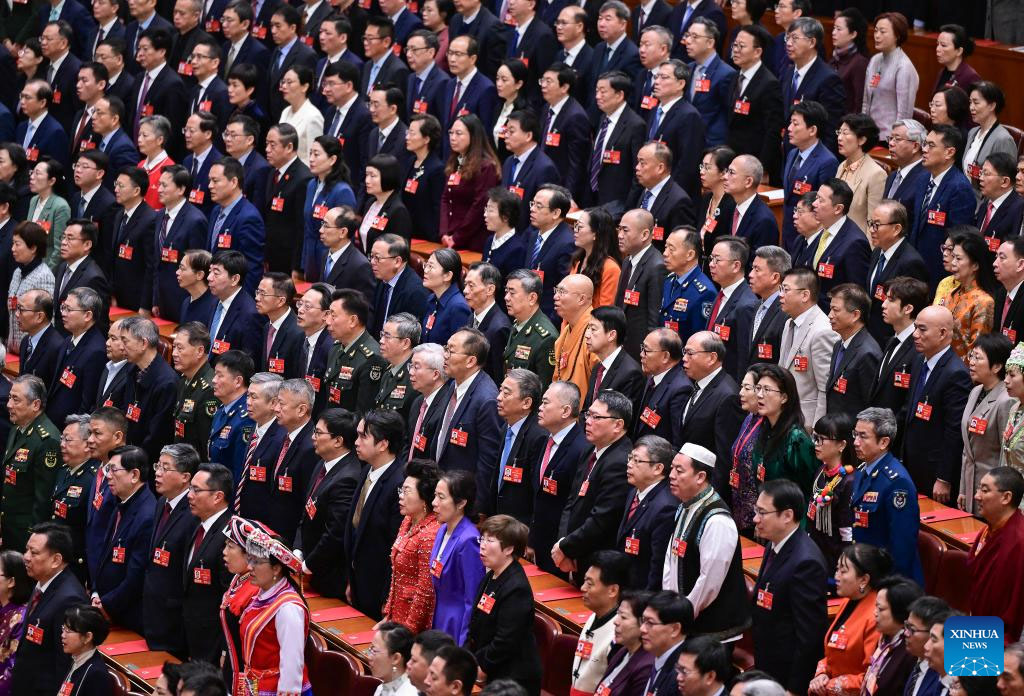 Reunião de encerramento da sessão anual na Chna