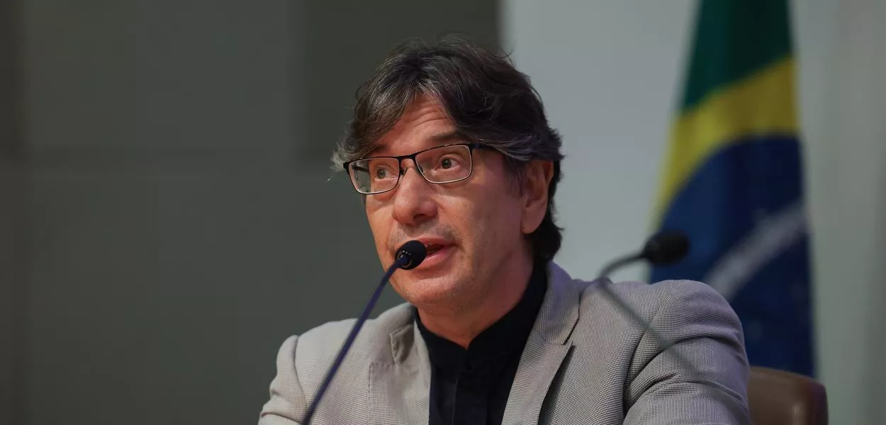 Brasília (DF) - 24/04/2024 - O presidente do IBGE, Marcio Pochmann 