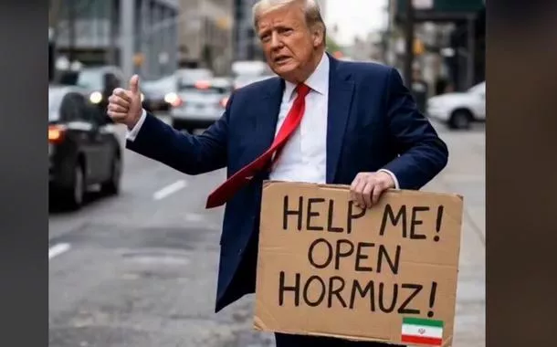 Donald Trump vira píada nas redes