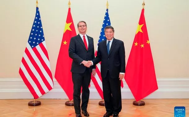 China e EUA mantêm negociações francas, aprofundadas e construtivas sobre questões econômicas e comerciais