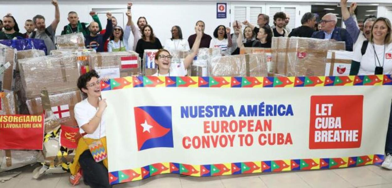 Solidariedade internacional impulsiona ajuda a Cuba