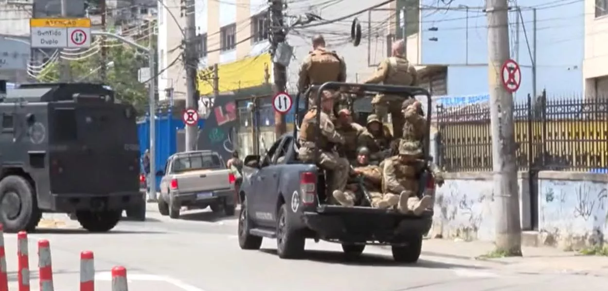 Ação policial no município do Rio