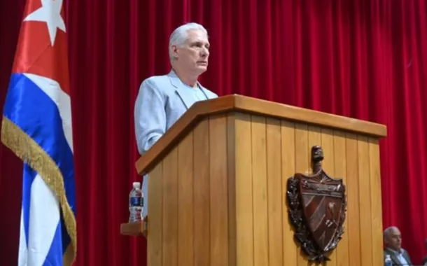 Díaz-Canel exalta solidariedade internacional com Cuba