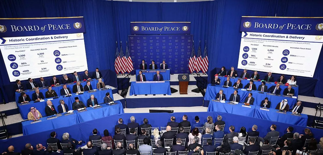 Reunião do Conselho da Paz em Washington
 19/2/2026    