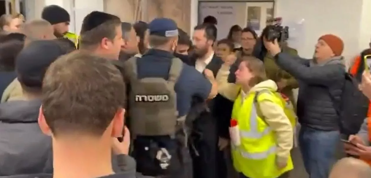 População repreende Itamar Ben-Gvir