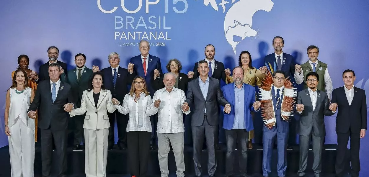 22.03.2026 - Fotografia oficial da 15ª Conferência das Partes da Convenção sobre Espécies Migratórias da ONU