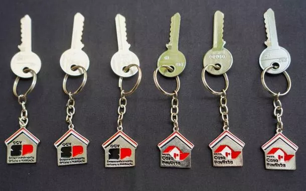 Chaves de moradias do Programa Casa Paulista