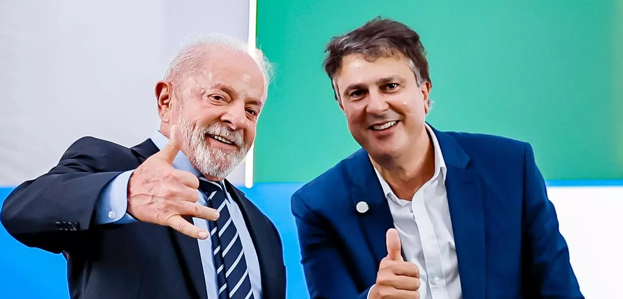 Presidente Lula e Camilo Santana