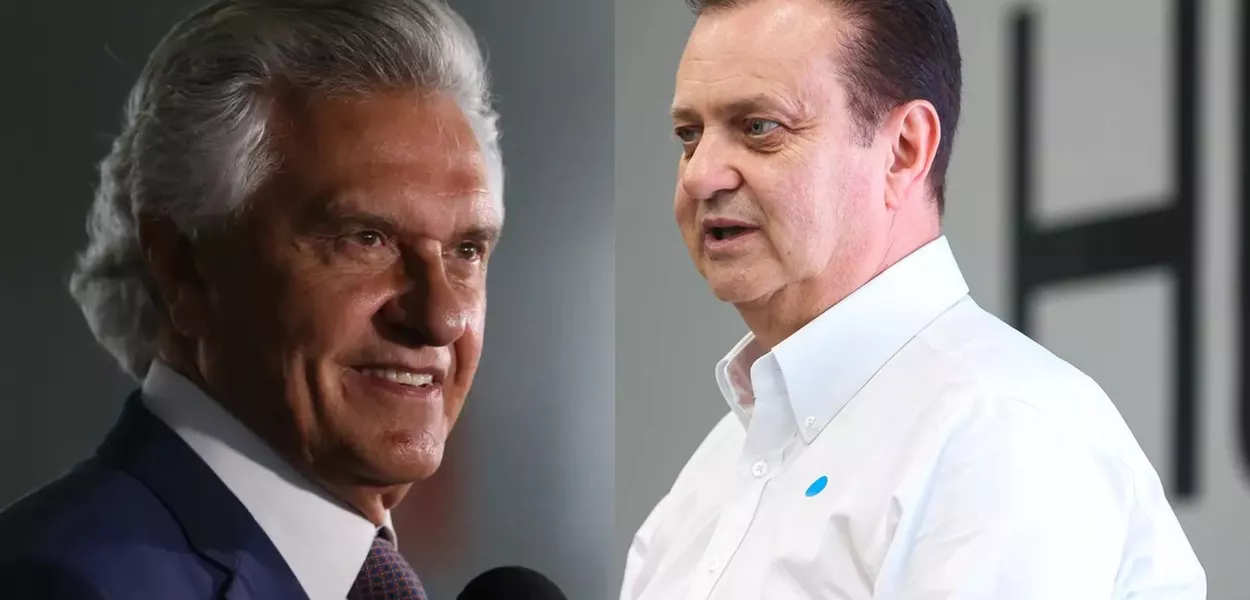 Ronaldo Caiado e Gilberto Kassab