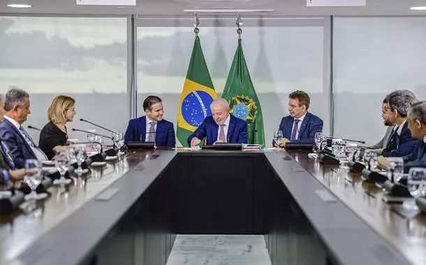 Hugo Motta, Lula e Wellington César Lima e Silva