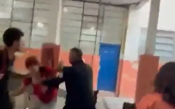 Episódio foi na manhã desta quarta-feira (25) na Escola Estadual Senor Abravanel, no Largo do Machado