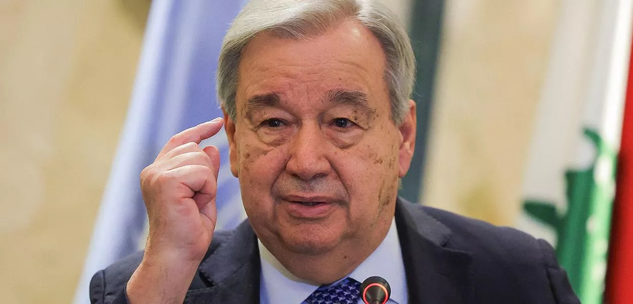 Secretário-geral da ONU, António Guterres
