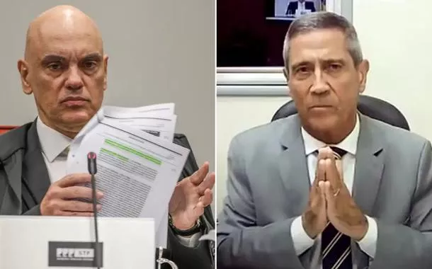 Moraes cobra Exército por visitas irregulares a Braga Netto