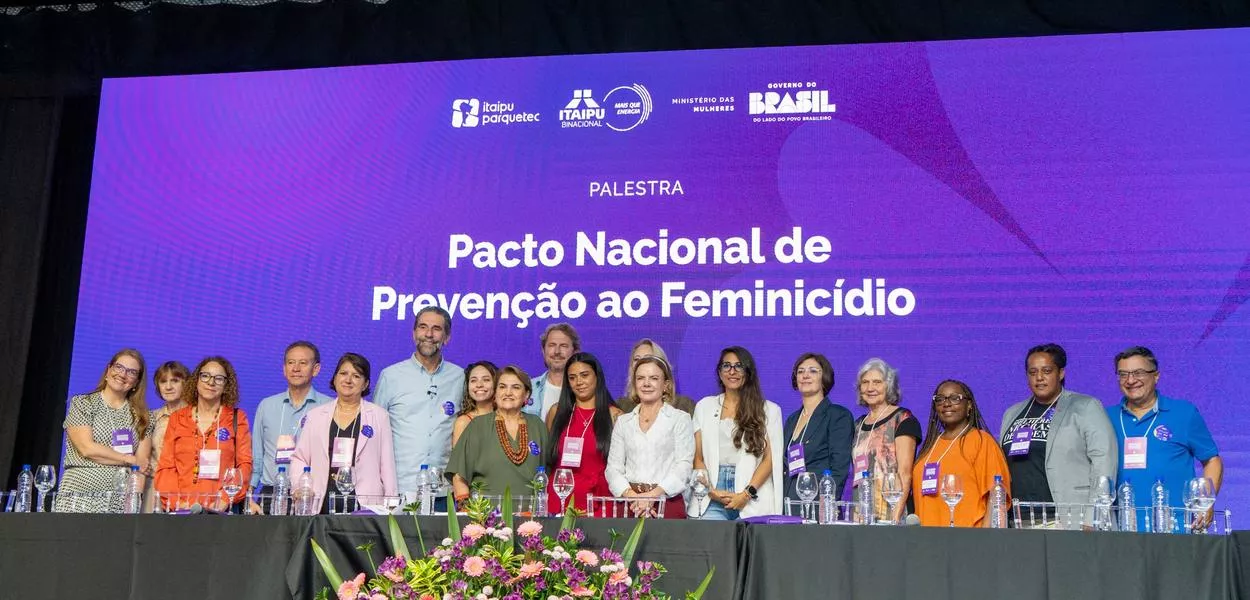 Formalização do Pacto Nacional contra o Feminicídio