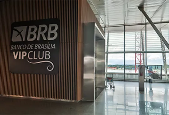 Sala VIP do aeroporto de Brasília
