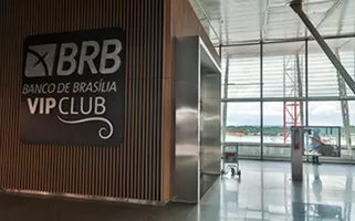 Sala VIP do aeroporto de Brasília