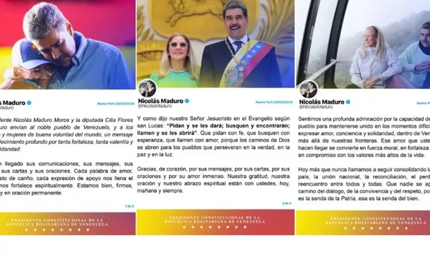 ‘Estamos bem, firmes e serenos’: Como foi primeira mensagem de Maduro em prisão nos EUA